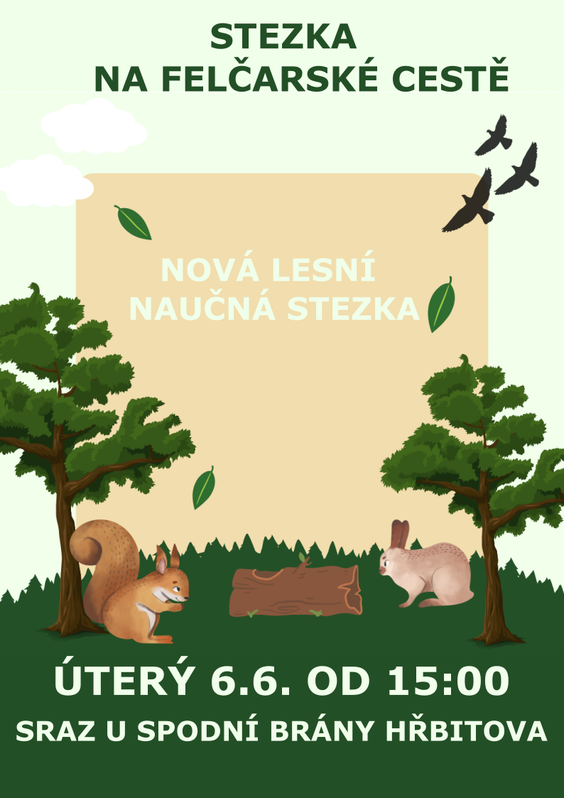 Plakát akce - Stezka na Felčarské cestě