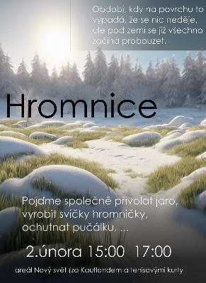 Plakát akce - Hromnice